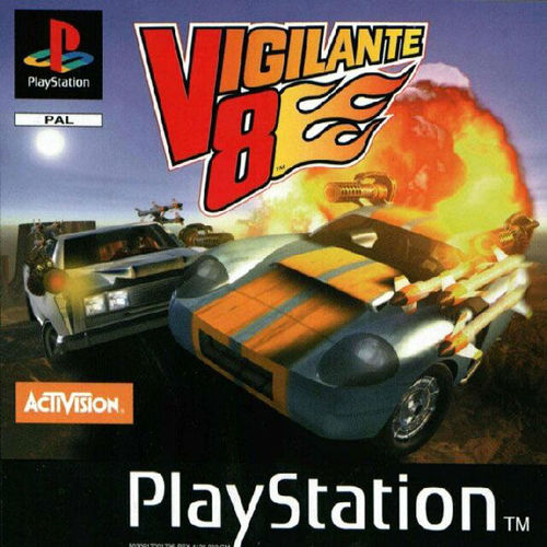 Cover for Vigilante 8.