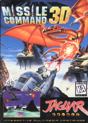 Cover for Missile Command 3D.