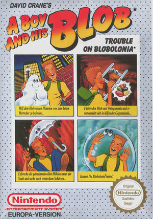 Cover for A Boy and His Blob: Trouble on Blobolonia.
