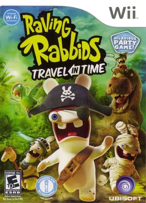 Cover for Raving Rabbids: Travel in Time.