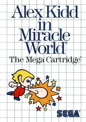 Cover for Alex Kidd in Miracle World.
