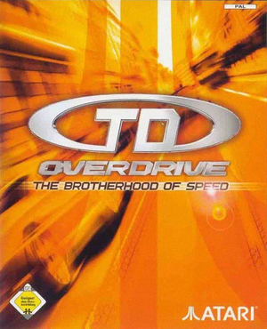 Cover for TD Overdrive: The Brotherhood of Speed.