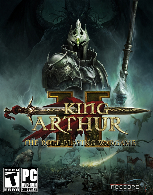 Cover for King Arthur II: The Role-playing Wargame.