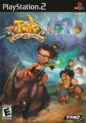 Cover for Tak: The Great Juju Challenge.