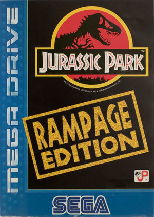 Cover for Jurassic Park: Rampage Edition.