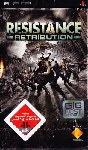 Cover for Resistance: Retribution.