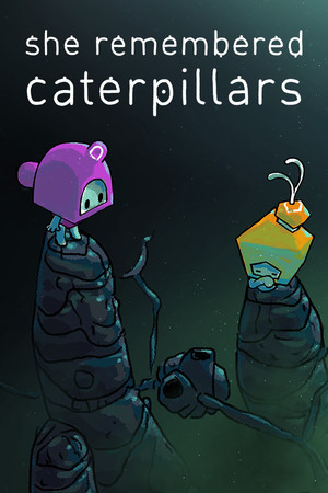 Cover for She Remembered Caterpillars.