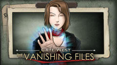 Cover for Cate West: The Vanishing Files.
