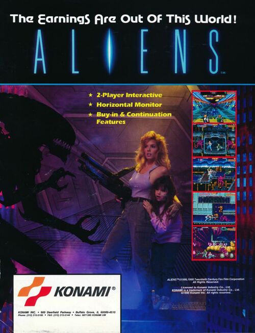 Cover for Aliens.