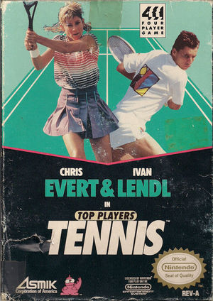 Cover for Top Players' Tennis.