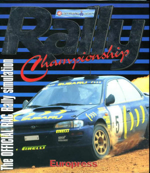 Cover for Network Q RAC Rally Championship.