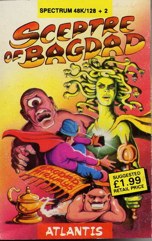 Cover for Sceptre of Bagdad.
