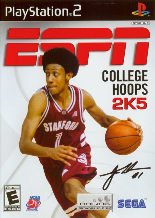 Cover for ESPN College Hoops 2K5.