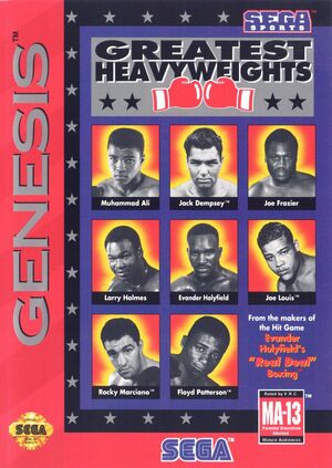 Cover for Greatest Heavyweights.