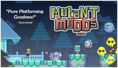 Cover for Mutant Mudds.