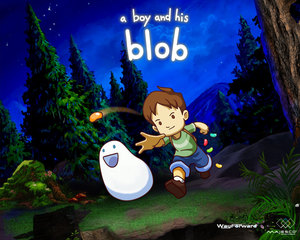 Cover for A Boy and His Blob.