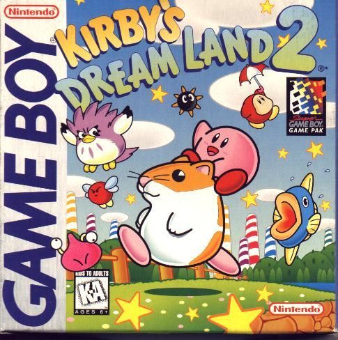 Cover for Kirby's Dream Land 2.