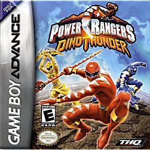 Cover for Power Rangers Dino Thunder.