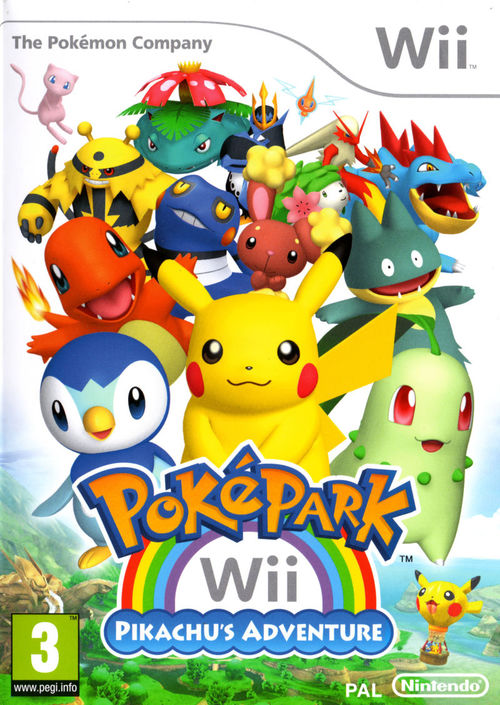 Cover for PokéPark Wii: Pikachu's Adventure.