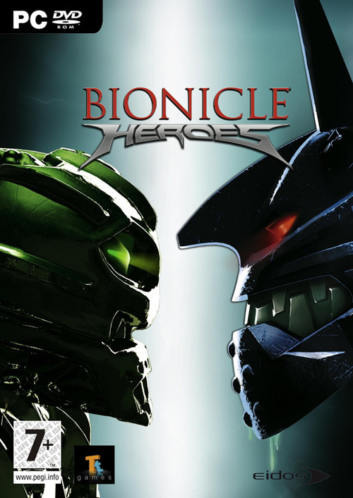 Cover for Bionicle Heroes.