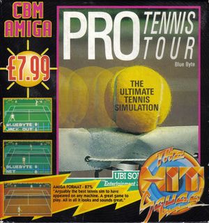 Cover for Jimmy Connors Pro Tennis Tour.