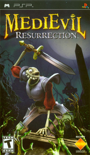 Cover for MediEvil: Resurrection.