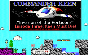 Cover for Commander Keen Episode 3: Keen Must Die!.