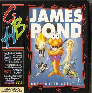 Cover for James Pond.