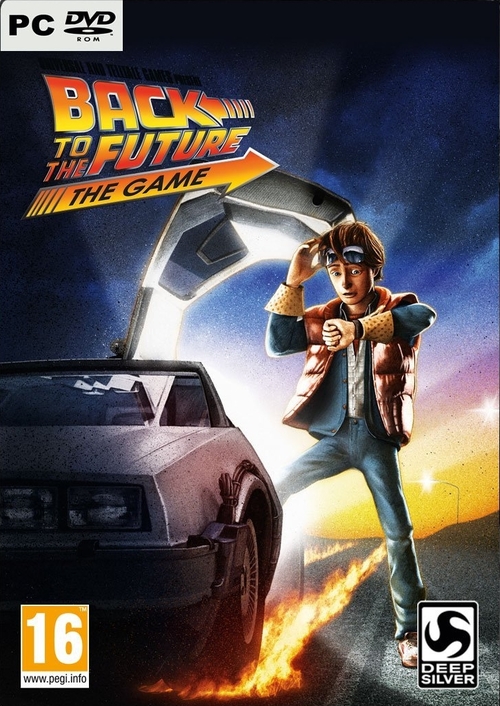 Cover for Back to the Future: The Game.