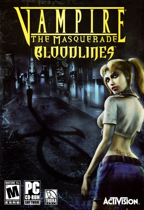 Cover for Vampire: The Masquerade – Bloodlines.