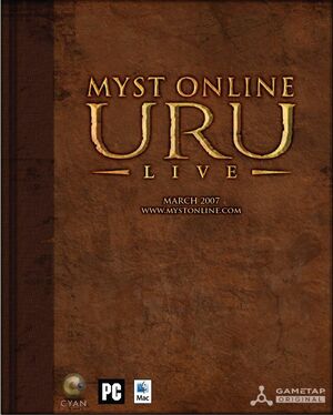 Cover for Myst Online: Uru Live.