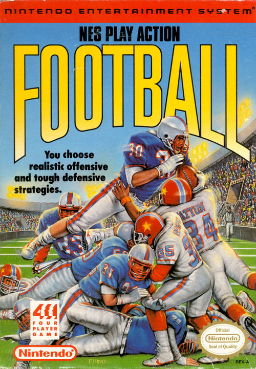 Cover for NES Play Action Football.