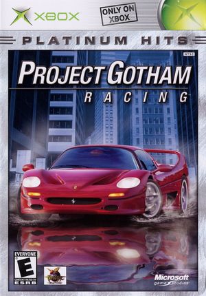 Cover for Project Gotham Racing.