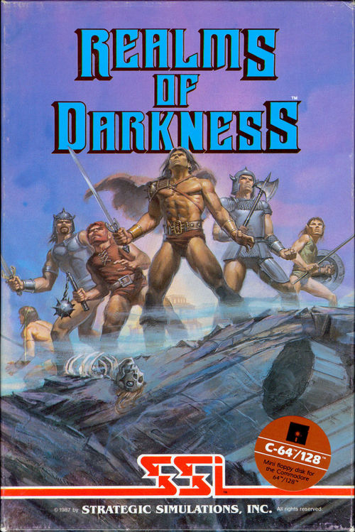 Cover for Realms of Darkness.