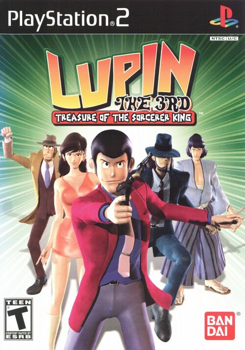 Cover for Lupin the 3rd: Treasure of the Sorcerer King.