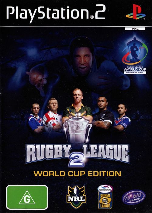 Cover for Rugby League 2: World Cup Edition.
