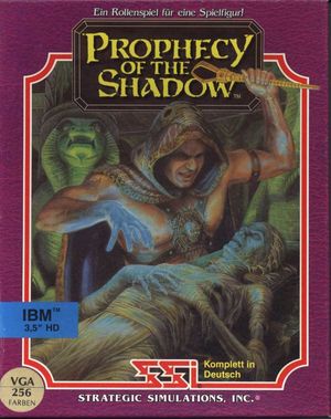 Cover for Prophecy of the Shadow.