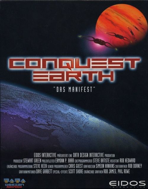Cover for Conquest Earth.