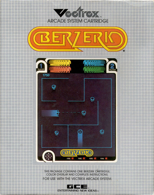Cover for Berzerk.