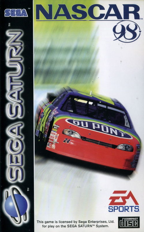 Cover for NASCAR 98.