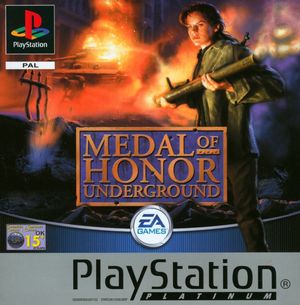 Cover for Medal of Honor: Underground.