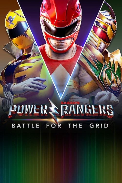 Cover for Power Rangers: Battle for the Grid.