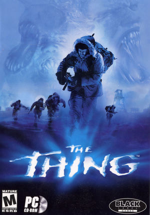 Cover for The Thing.