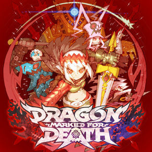 Cover for Dragon Marked For Death.