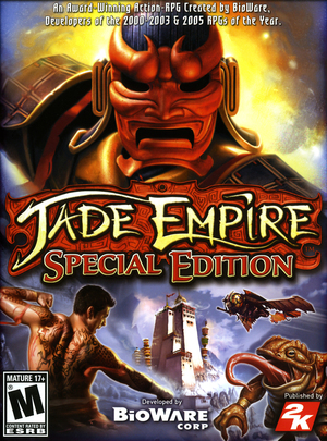 Cover for Jade Empire.