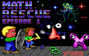Cover for Math Rescue.