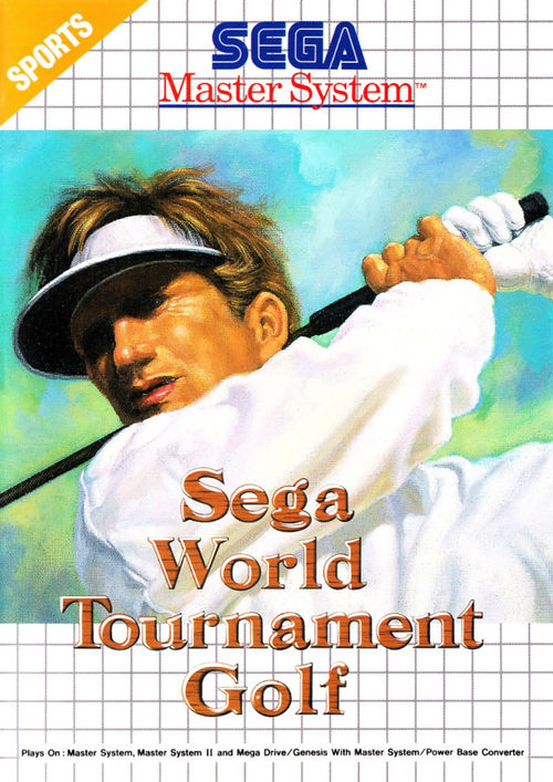 Cover for Sega World Tournament Golf.