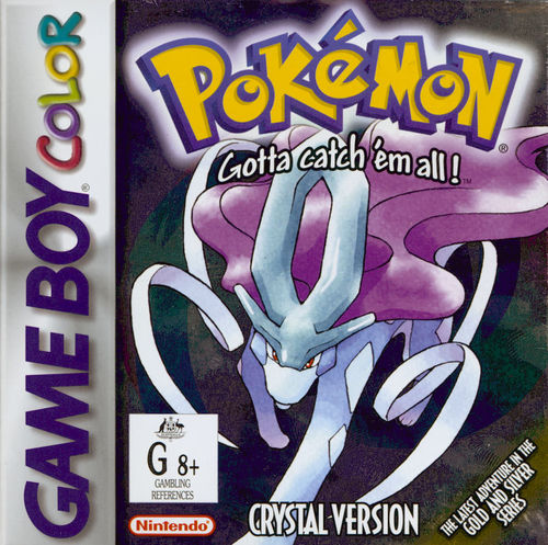 Cover for Pokémon Crystal.