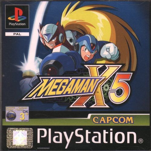 Cover for Mega Man X5.