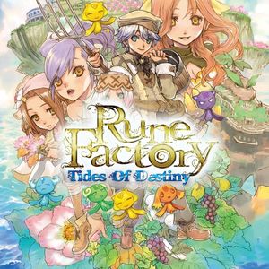 Cover for Rune Factory: Tides of Destiny.